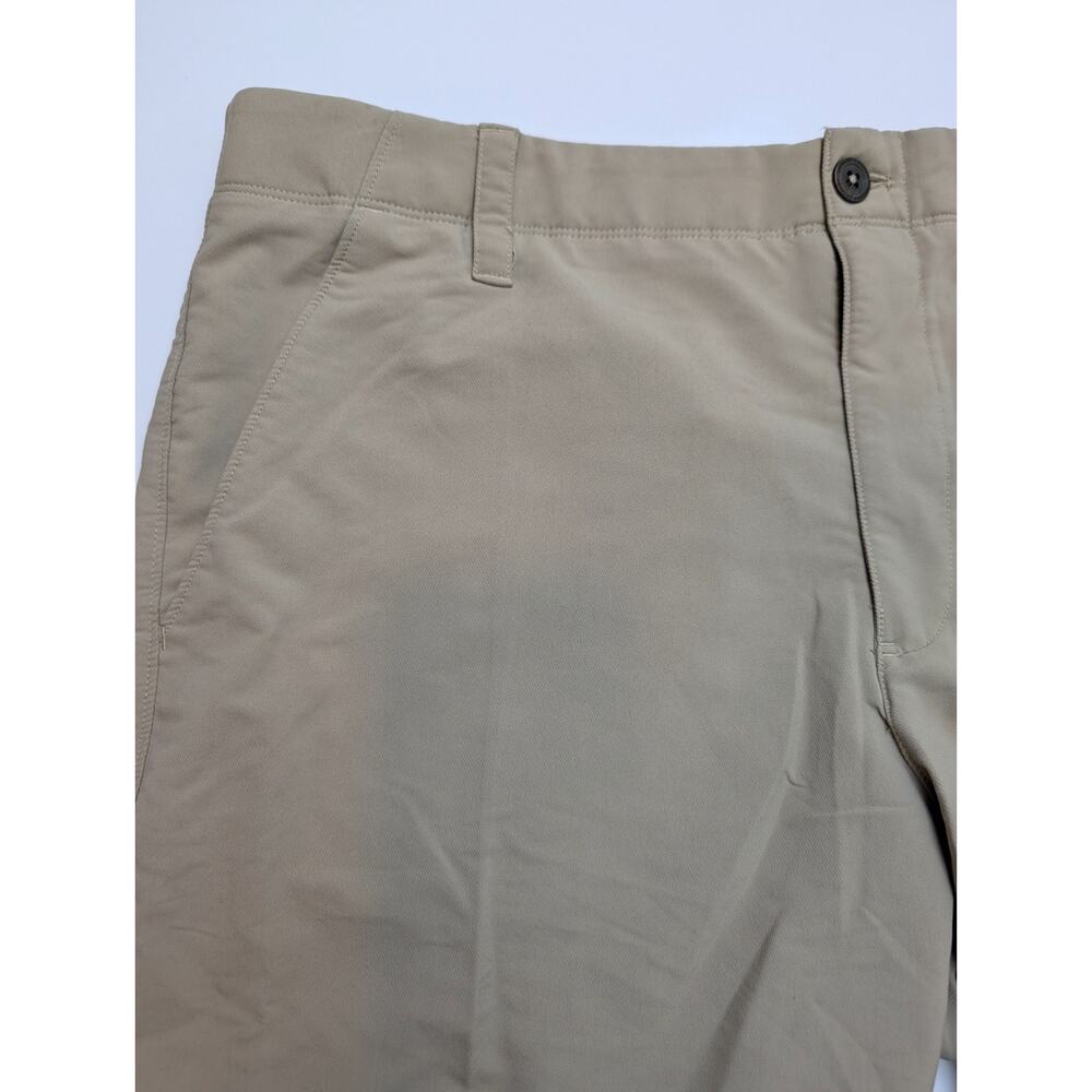 Under Armour Matchplay Shorts Men's 38 Tan Khaki Mid Rise Stretch Performance - Picture 7 of 16